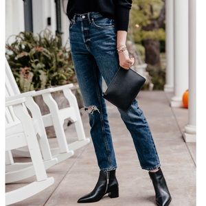 New everlane 90’s cheeky straight ankle jeans